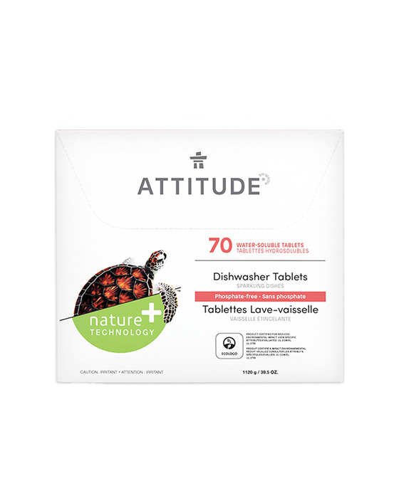 Konetiskitabletti, Attitude, 70 tablettia, 1120 g