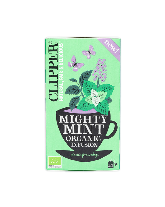 Clipper, Mighty Mint, minttutee, 20 pss