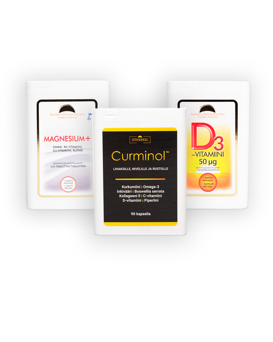 Curminol + D3 + Magnesium