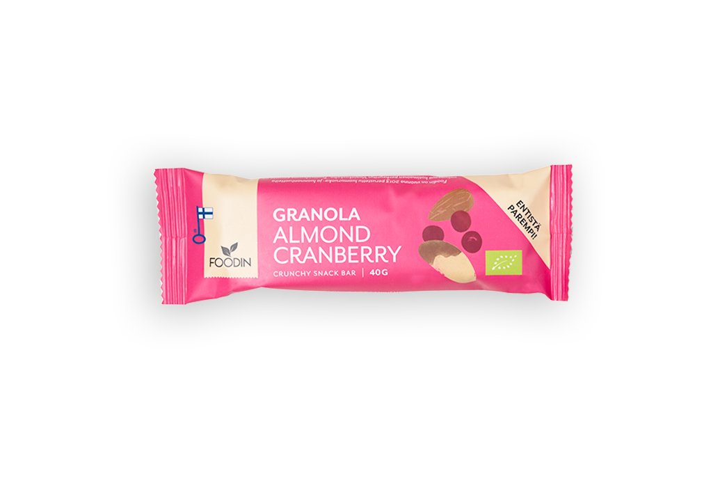 Granolapatukka Almond Cranberry, 40 g