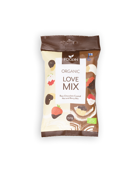 Love Mix -raakasuklaasekoitus, Foodin, 150 g