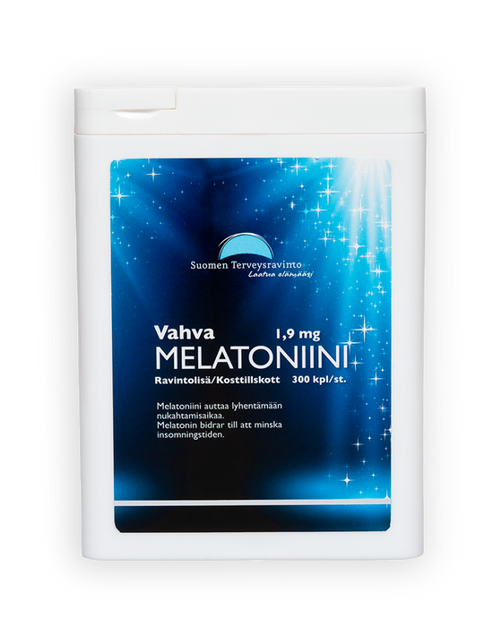 Starkt melatonin, 1,9 mg, 180 tabletter