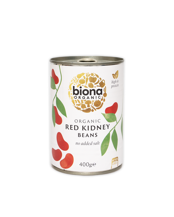 Punainen kidneypapu, vedessä, Biona, 400 g