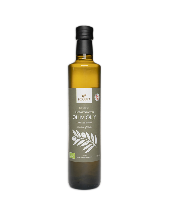 Suodattamaton oliiviöljy, 500 ml